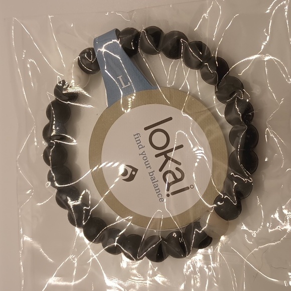 Lokai - NWT Classic Lokai Balance Silicone Bracelet Slide On Size L / M - Picture 9 of 15
